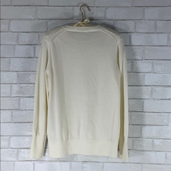 NWOT Everlane Ivory Lightweight Knit Sweater - Picture 11 of 13